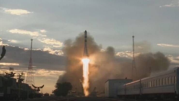  رحلة مركبة 'سويوز-17' الروسية المأهولة إلى المحطة الفضائية تستغرق 3 ساعات فقط