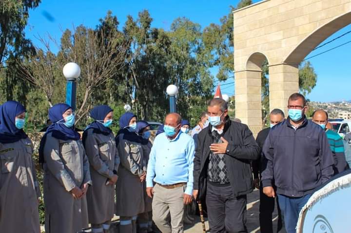 قبيسي تفقد مركز الحجر الصحي في محمية كفرصير في النبطية