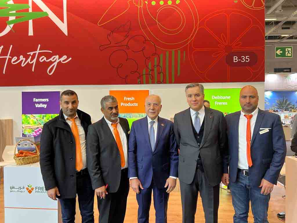 دبوسي ممثلاً لإتحاد الغرف اللبنانية في معرض Fruit Logistica:  "شكل فرصة لإطّلاع المصدرين على متطلبات الأسواق الجديدة"