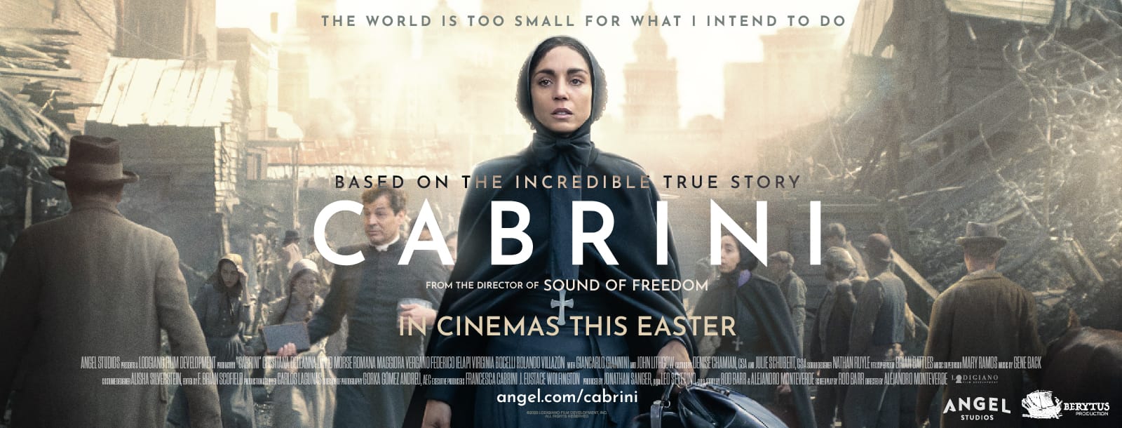 فيلم القديسة كابريني – Cabrini وبطلته في لبنان قريباً!