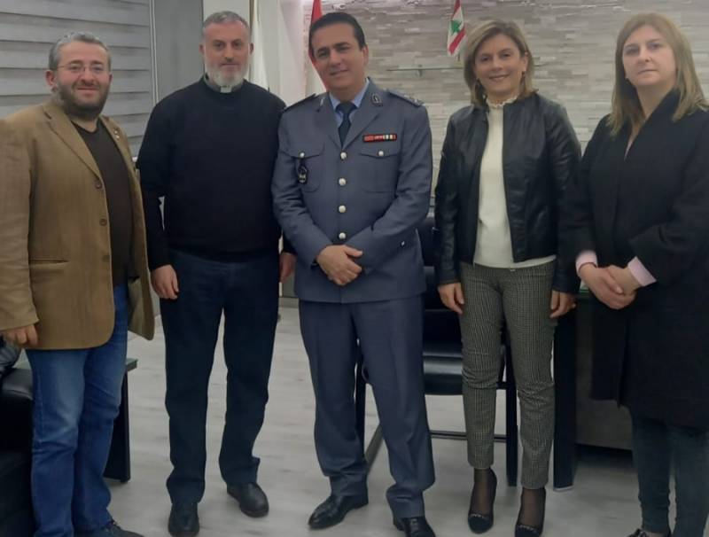 "المرشدية العامة للسجون" قدمت التهنئة لقائد منطقة الشمال الجديد في قوى الأمن الداخلي وجالت في سرايا وقصر العدل طرابلس