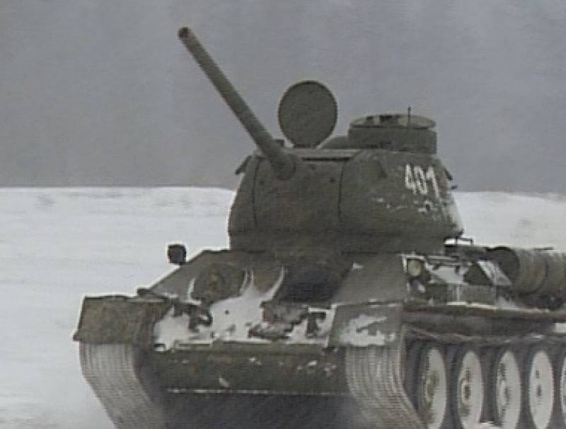  دبابة "تي – 34" السوفيتية
