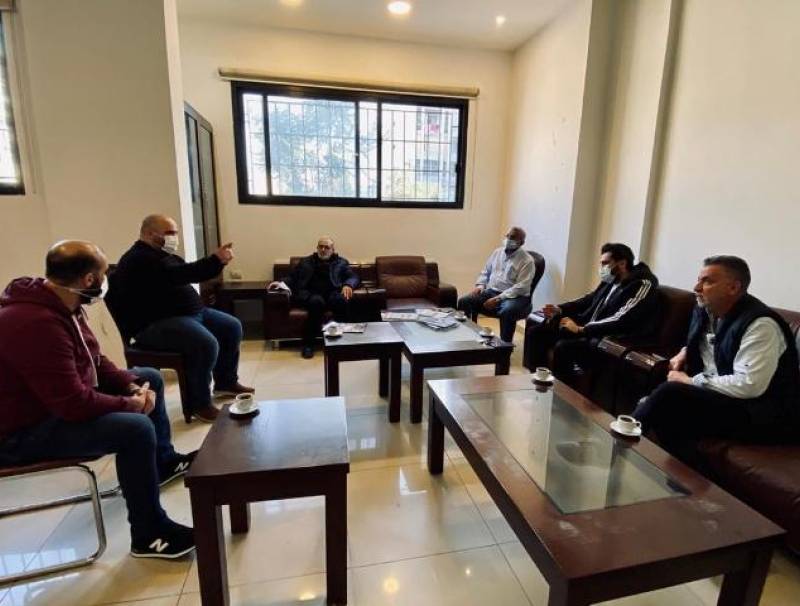 سعد التقى وفدا من تجار صيدا: لشملهم بقرار فتح البلد