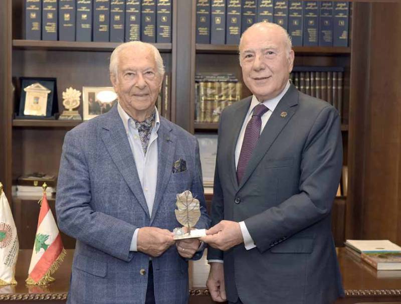 لبنان من غرفة طرابلس الكبرى يكرّم "مهندس الريادة الزراعية" المهندس روفائيل دبّانه تقديراً لمسيرته الريادية