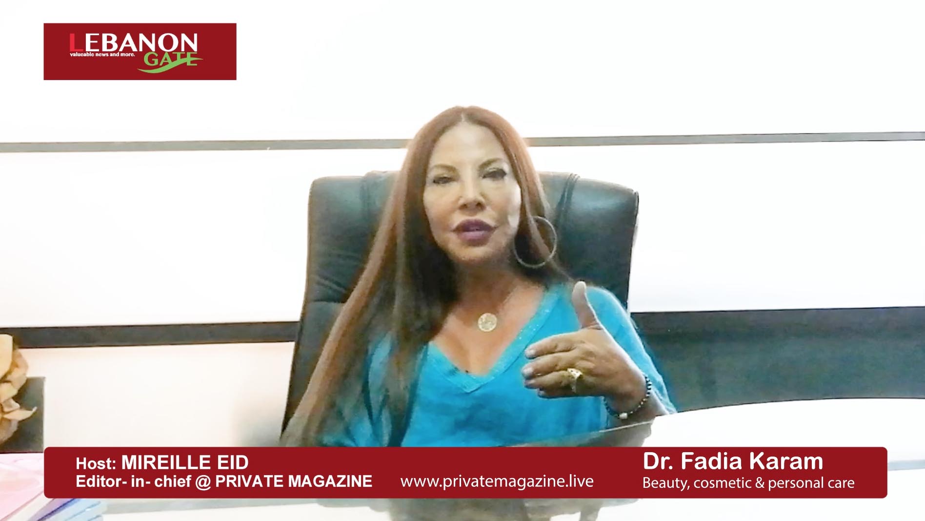 Exclusive Interview with Mrs. Fadia karam