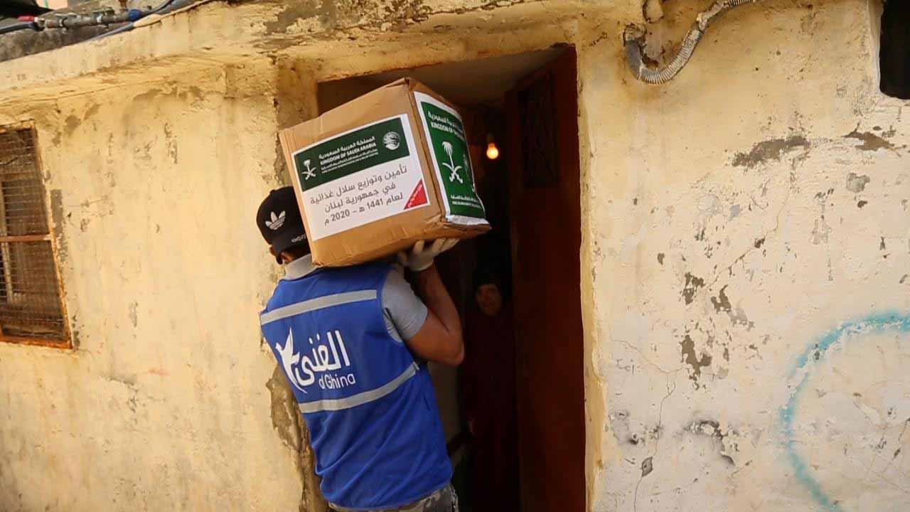 توزيع 217 سلة غذائية من قبل مركز الملك سلمان للإغاثة والأعمال الإنسانية