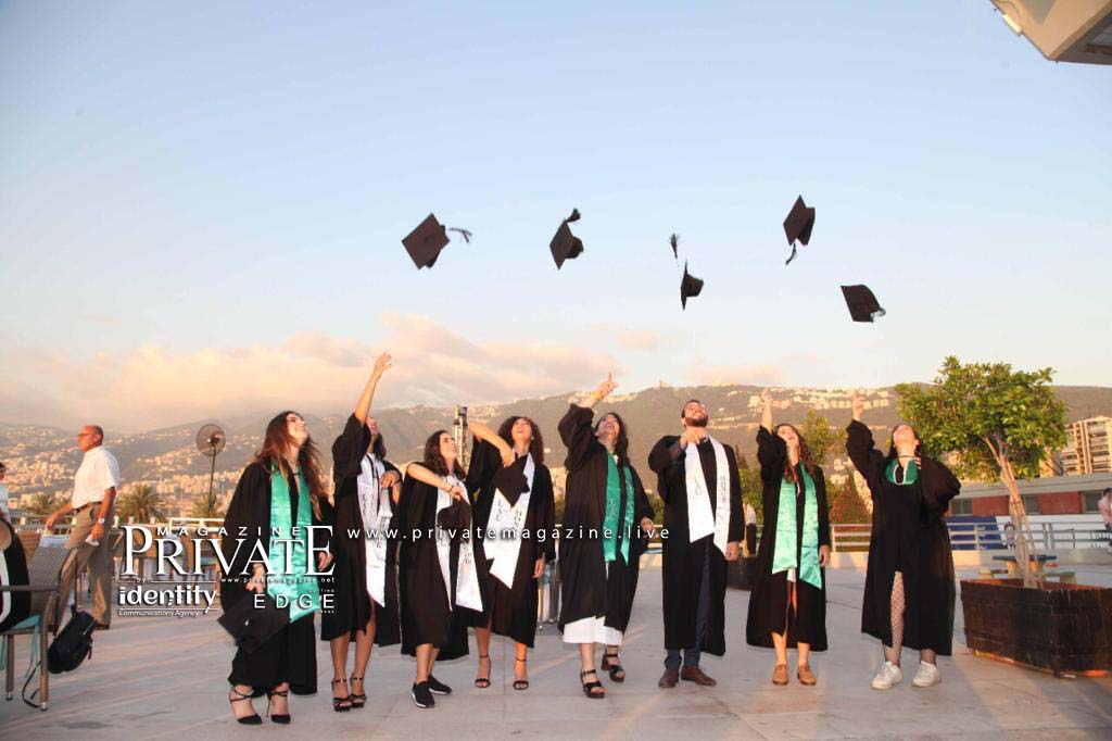 د.ايمان غصين تحتفل بتخرج كريمتها من جامعة LAU