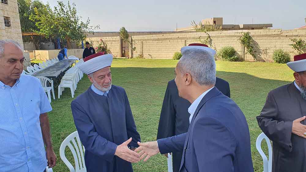 لقاء جامع للهيئات الناخبة والمرشحين لعضوية المجلس الشرعي الاسلامي الأعلى في دارة القاضي الشيخ خلدون عريمط بحضور مفتي عكار الشيخ زيد زكريا وجديدة ورؤساء اتحاد بلديات عكار وفاعليات ..