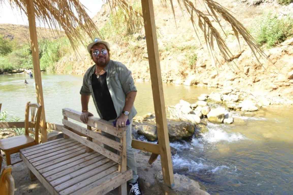 بوسطة الزمن الجميل بين الحدود اللبنانية و الفلسطينية . د..هراتش مكرما في مهرجان زهرة الوزاني