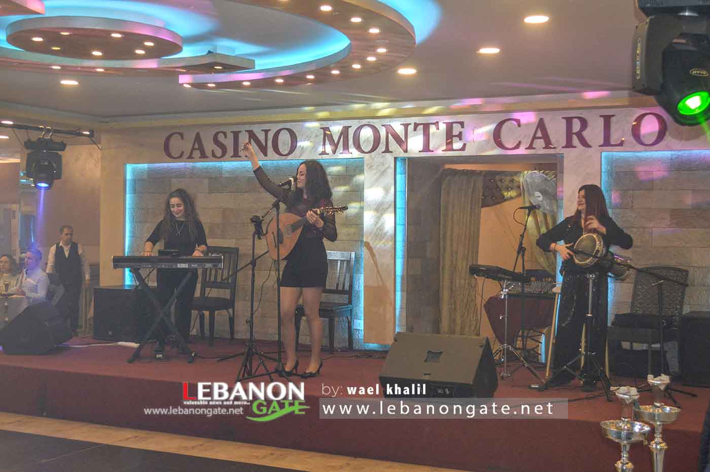 خاص وبالصور- فادي بدر يحيي سهرة رائعة في مطعم Monte Carlo Casino  / نهر الجنّة