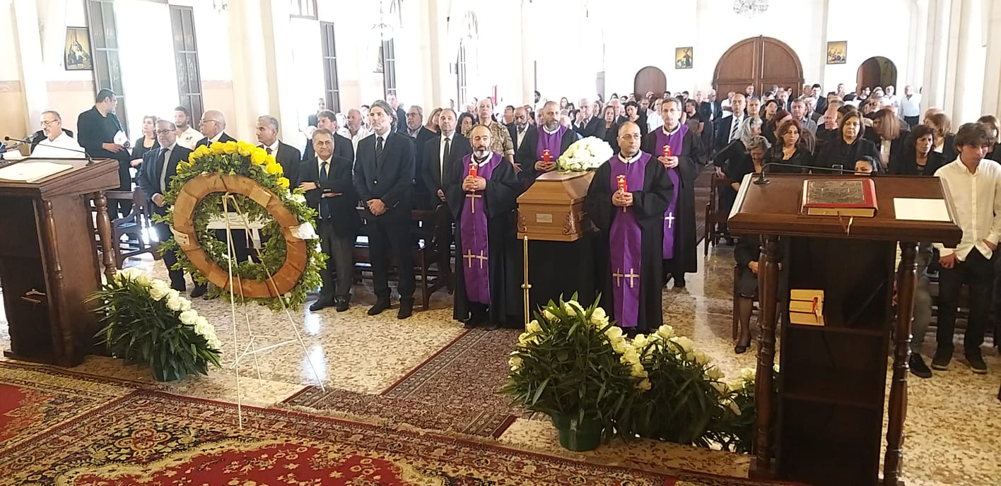 ابرشية صيدا المارونية تودع المرحوم الخوري جان يوسف الخوري  