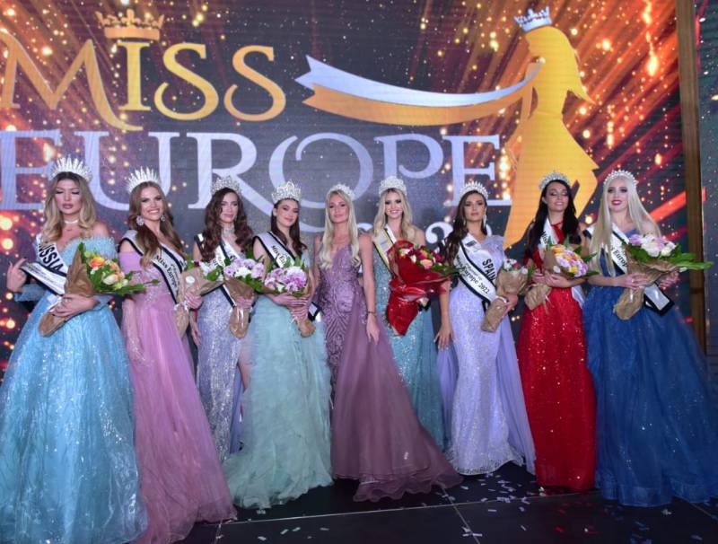 إيلي نحاس يتوج ملكة جمال  صربيا على عرش "Miss Europe 2022" في فندق "الحبتور" .. 