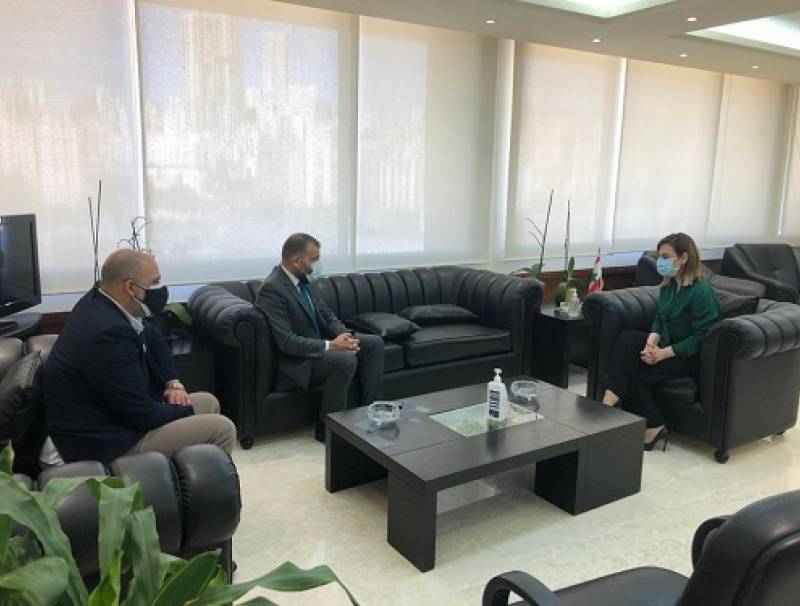 أوهانيان استقبلت وفودا من الاتحادات الرياضية وبحثت معهم في أوضاع القطاع نتيجة الاقفال العام